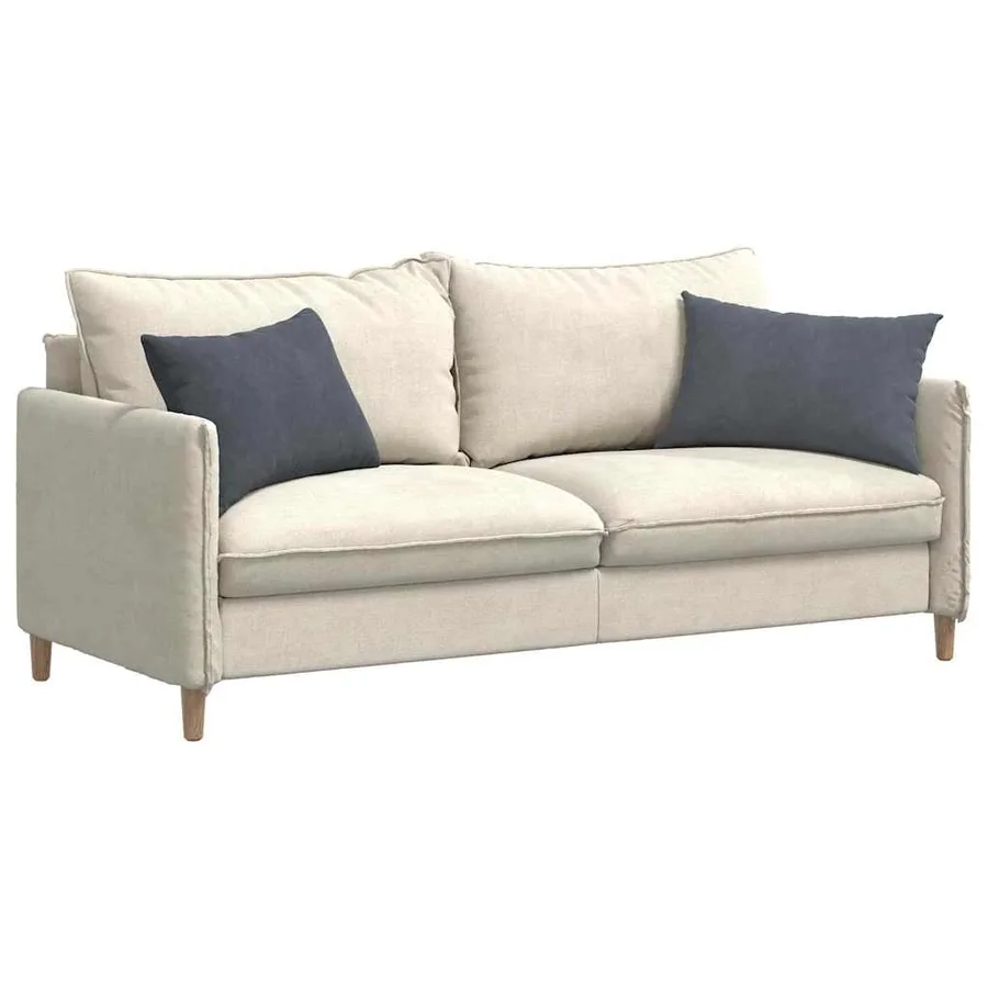 Coussins de canapé 2 pcs Gris foncé 60 x 40 cm - 3