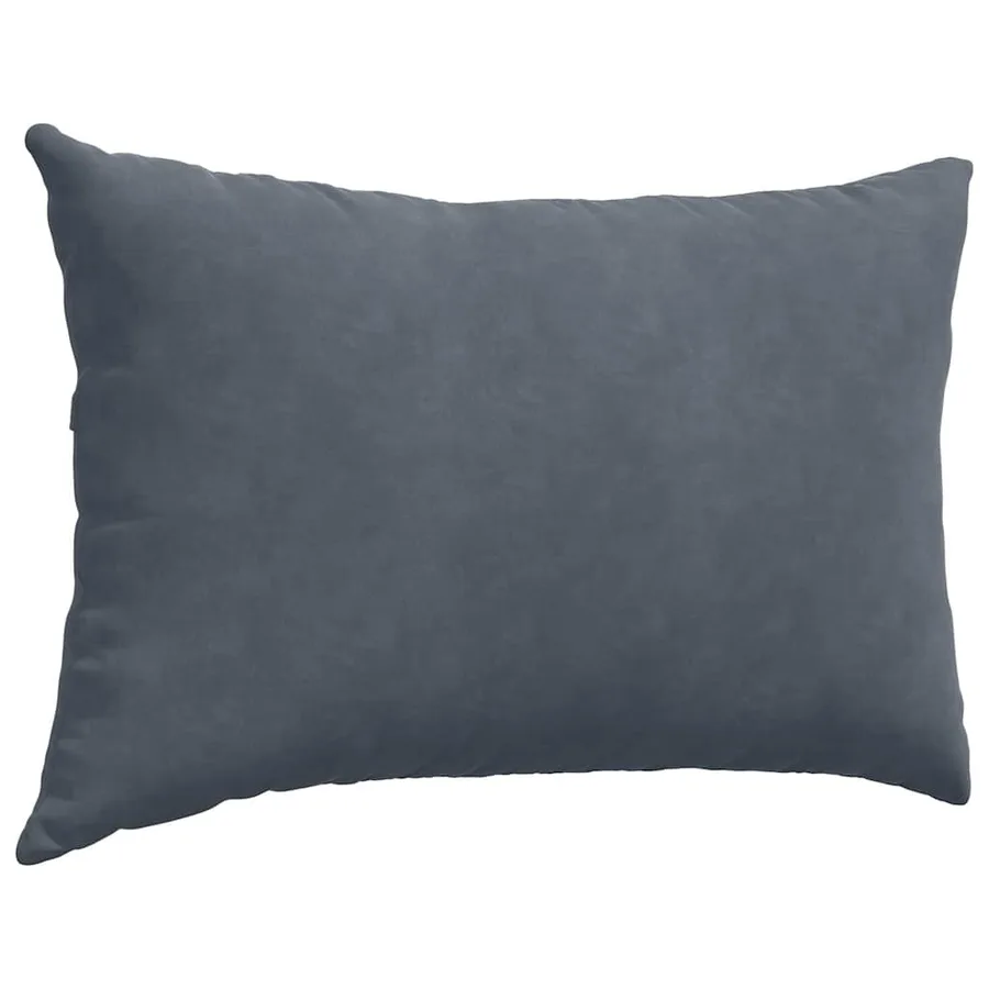 Coussins de canapé 2 pcs Gris foncé 60 x 40 cm - 5