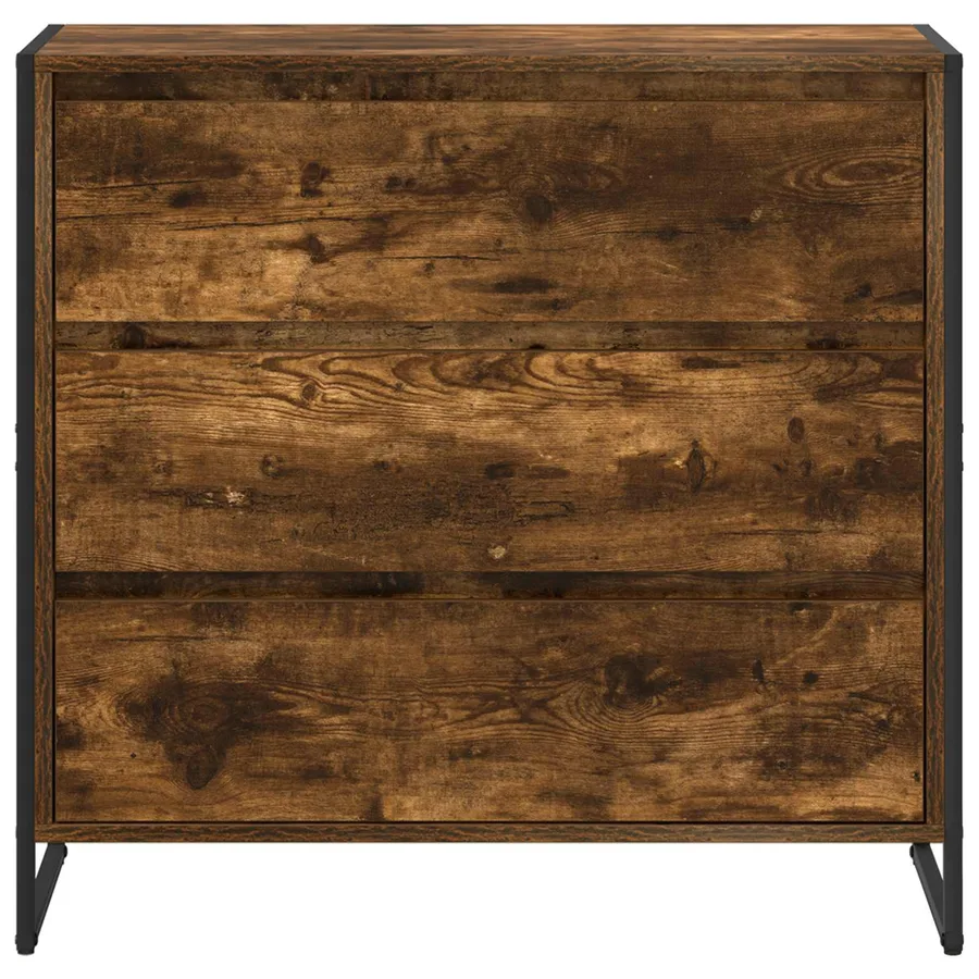 Buffet Chêne Fumé 79 x 36 x 75.5 cm Bois d'ingénierie - 6
