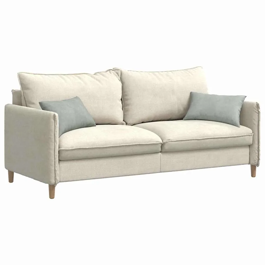 Coussins de canapé 2 pcs Gris clair 50 x 30 cm - 3
