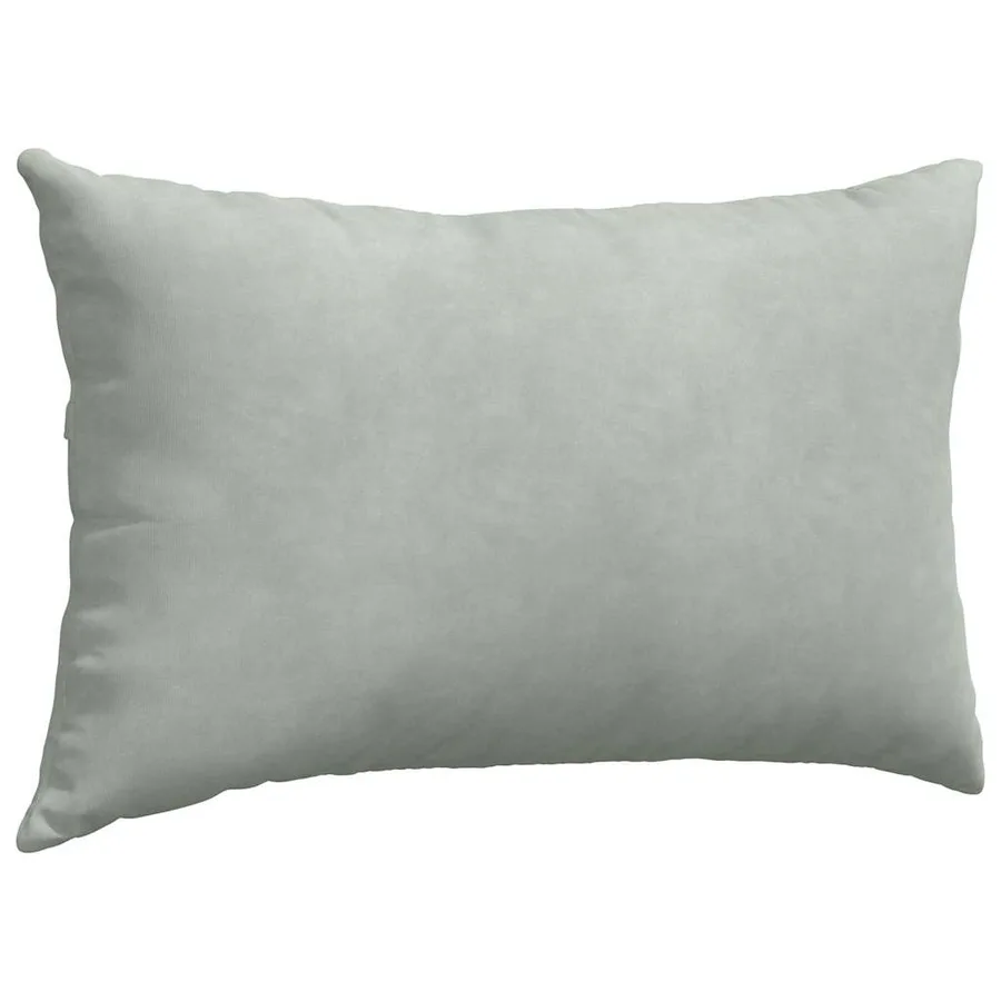 Coussins de canapé 2 pcs Gris clair 50 x 30 cm - 5