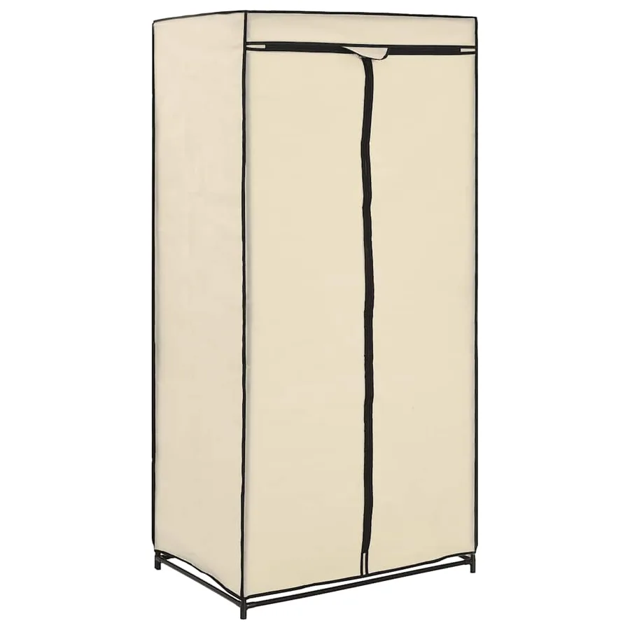 2 pcs Garde-robes Crème 75x50x160 cm - 3