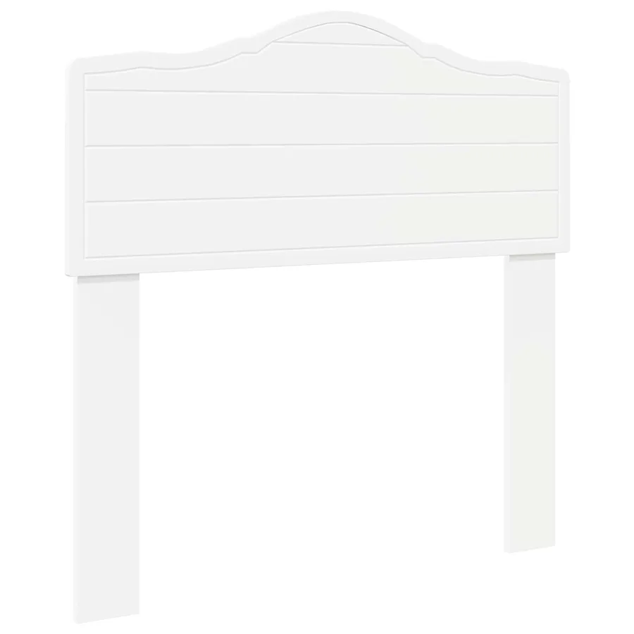 Tête de lit Blanc Bois d'ingénierie - 2