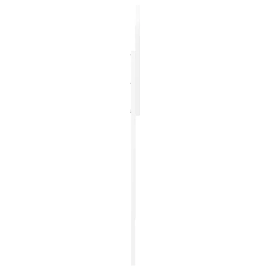 Tête de lit Blanc Bois d'ingénierie - 5