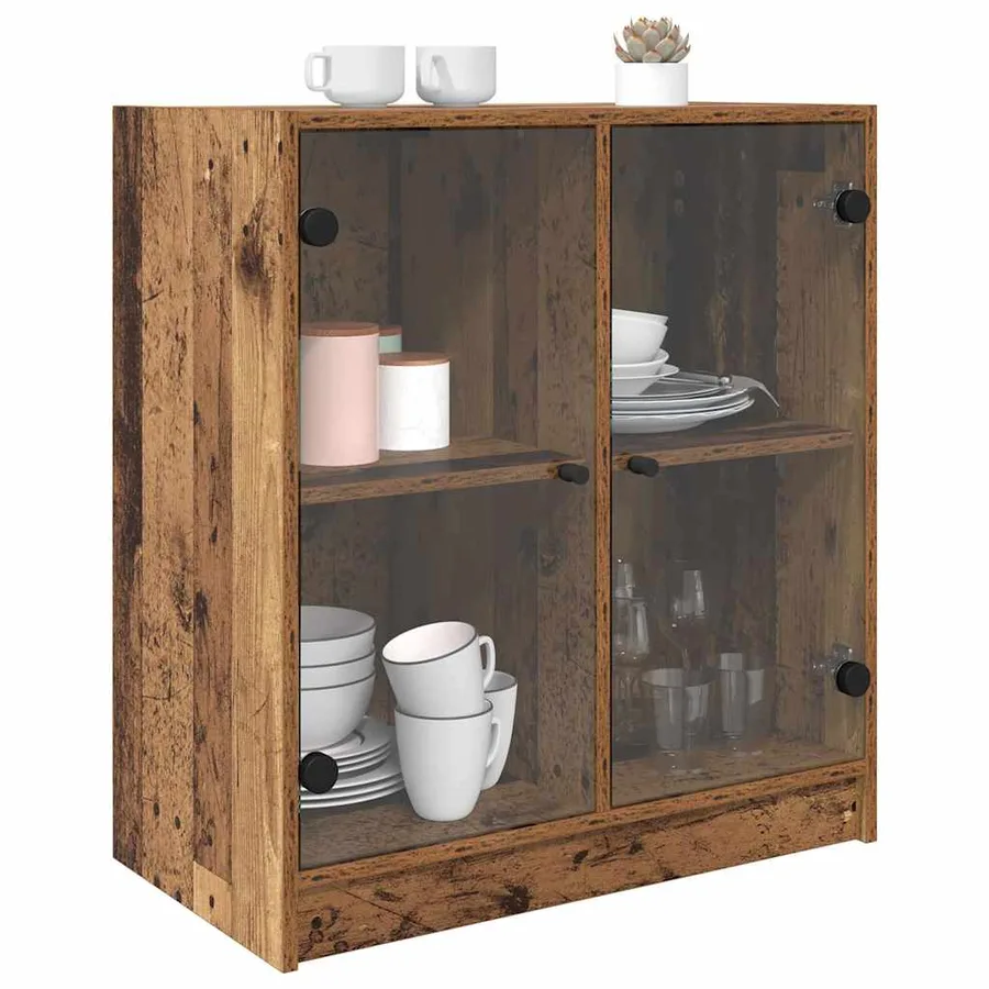 Meuble d'appoint Bois Ancien 68 x 37 x 75,5 cm - 3