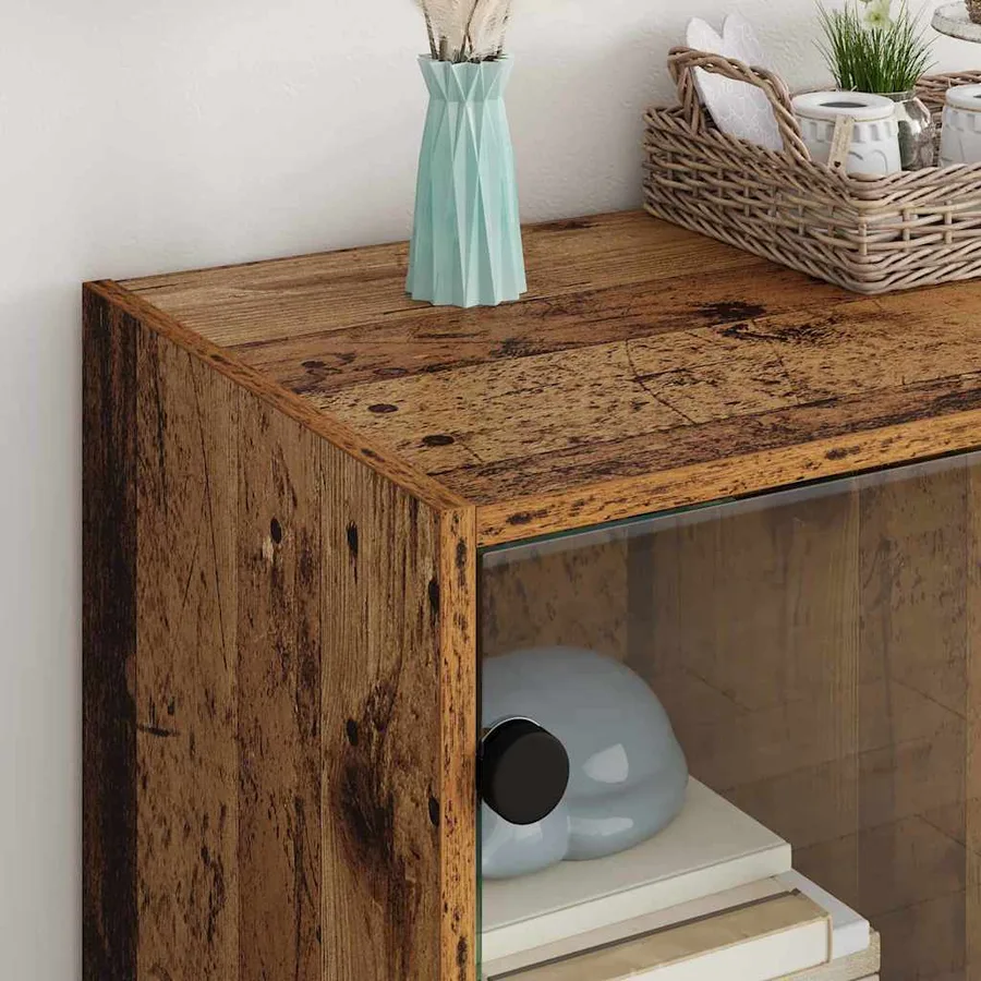 Meuble d'appoint Bois Ancien 68 x 37 x 75,5 cm - 4