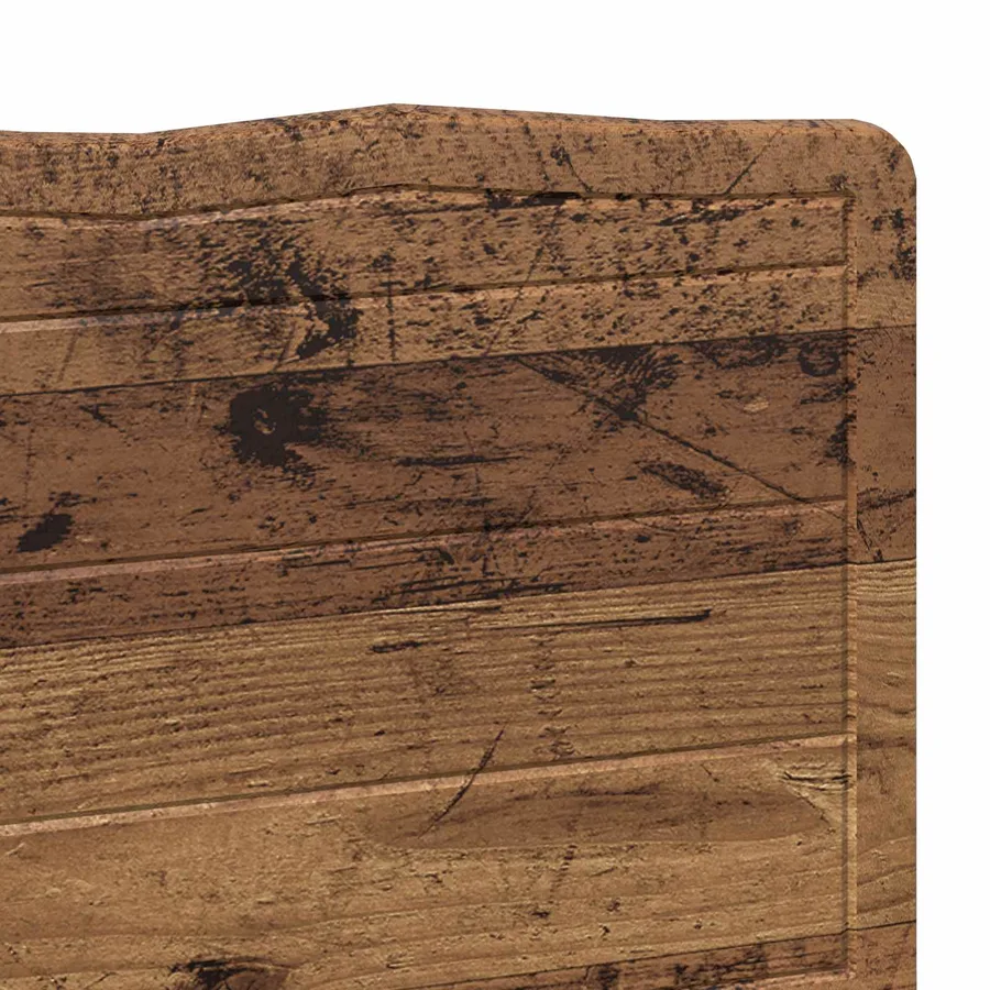 Tête de lit Bois Ancien Bois d'ingénierie - 7