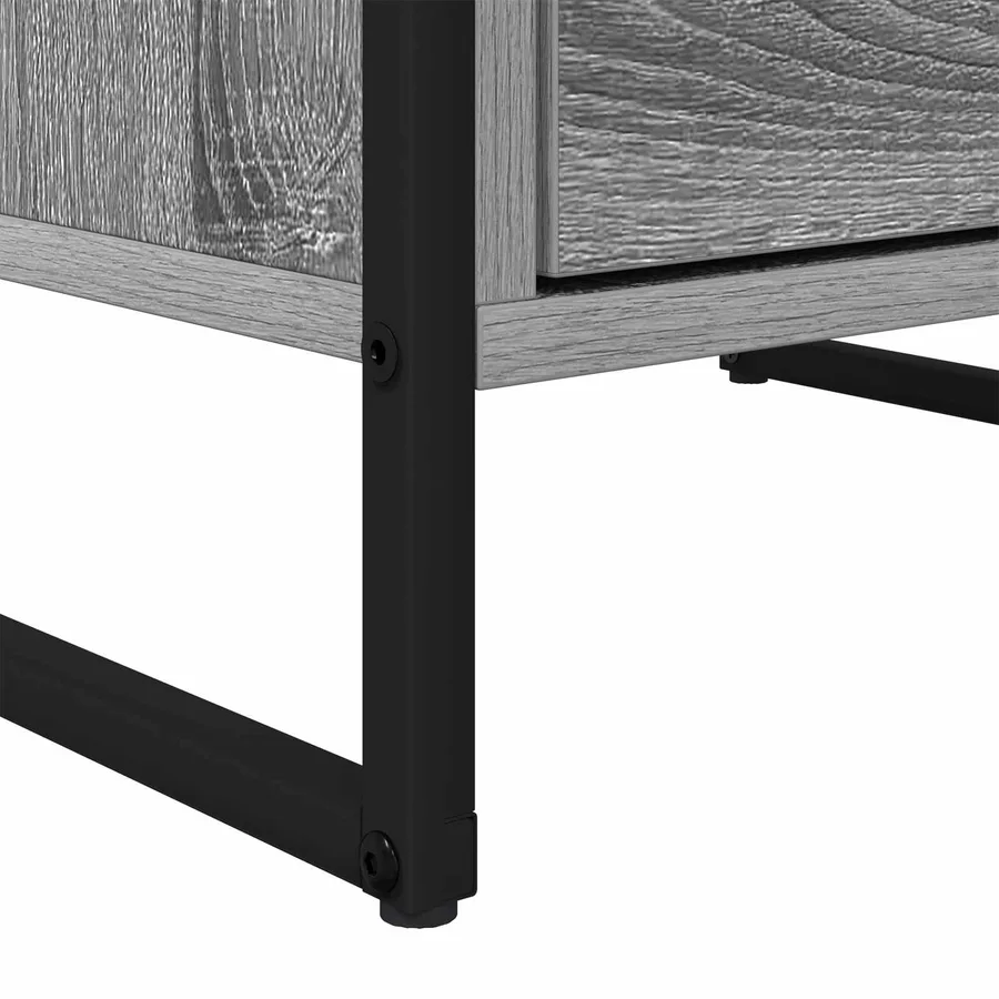 Buffet Gris Sonoma 42 x 36 x 75.5 cm Bois d'ingénierie - 8