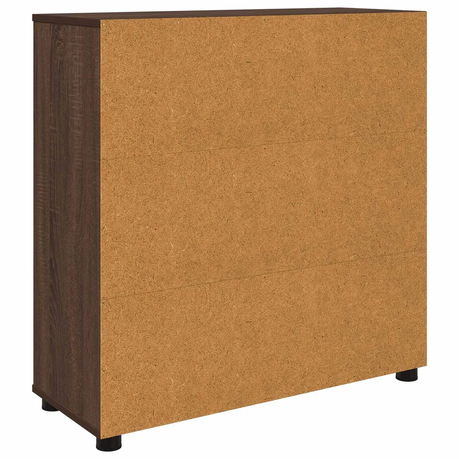 Armoire de rangement Chêne brun 80 x 31 x 81 cm - 10