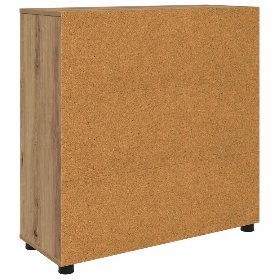 Armoire de rangement 80 x 31 x 81 cm Bois d'ingénierie - 8