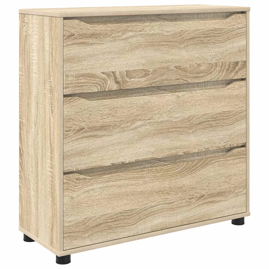 Armoire de rangement Chêne Sonoma 80 x 31 x 81 cm - 2