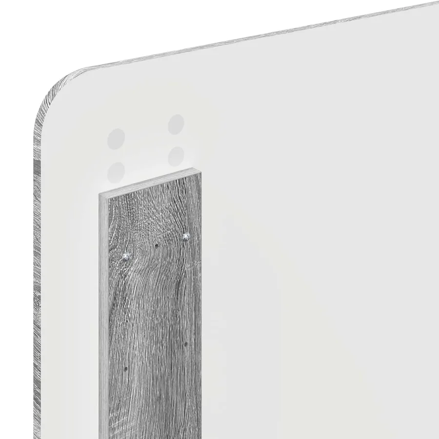 Lit de Rangement Gris Sonoma 90 x 190 cm Bois d'ingénierie - 12
