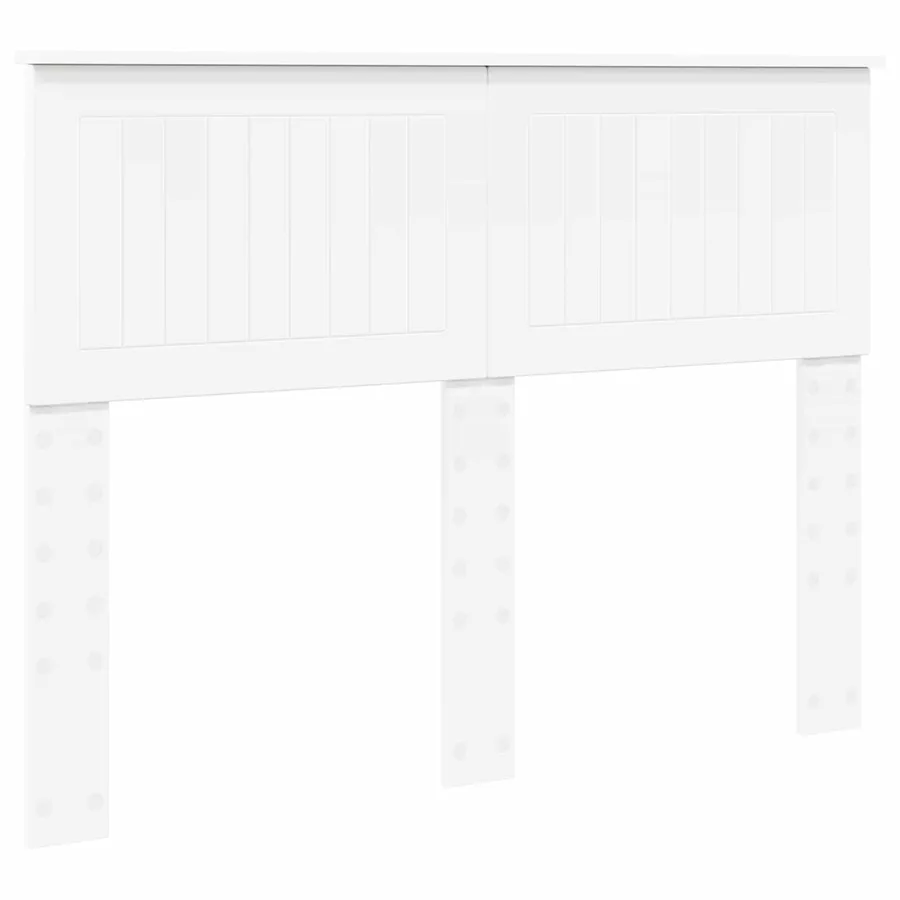 Tête de lit Blanc Bois d'ingénierie - 2