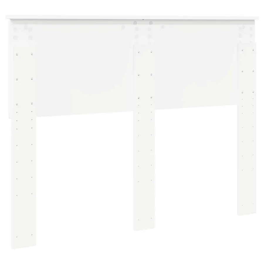 Tête de lit Blanc Bois d'ingénierie - 6