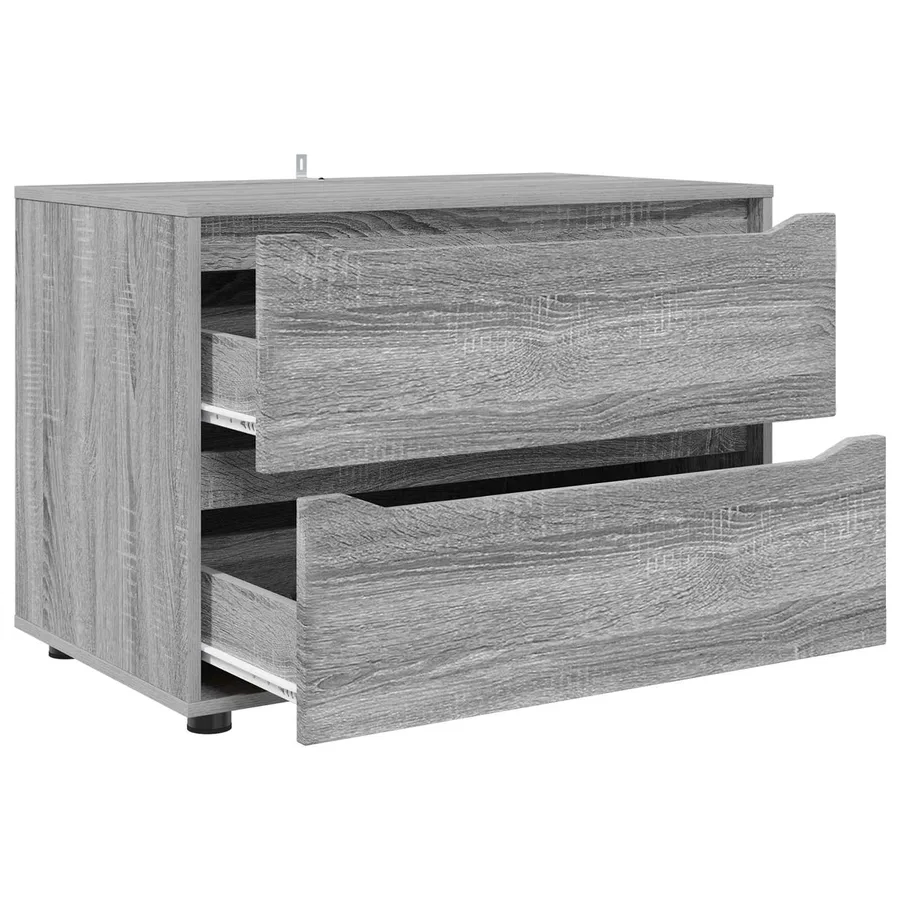 Armoire de rangement Gris Sonoma 80 x 48 x 57 cm - 7