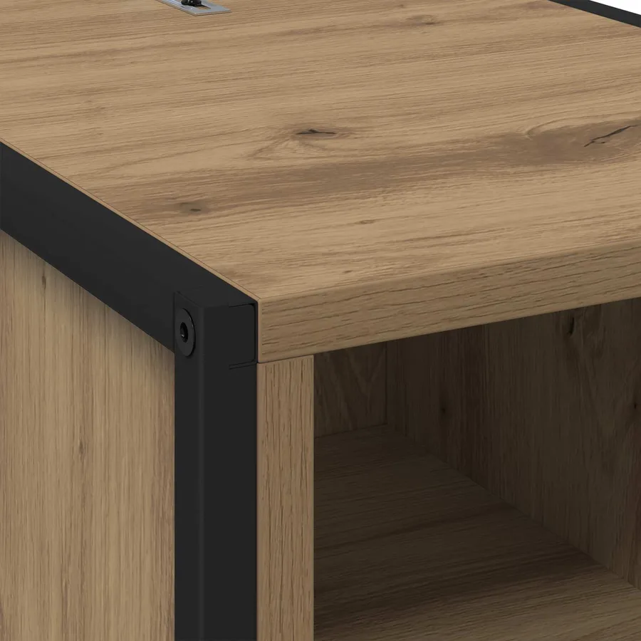 Table de chevet 2 pc Chêne artisan 39,5 x 30 x 50 cm - 10