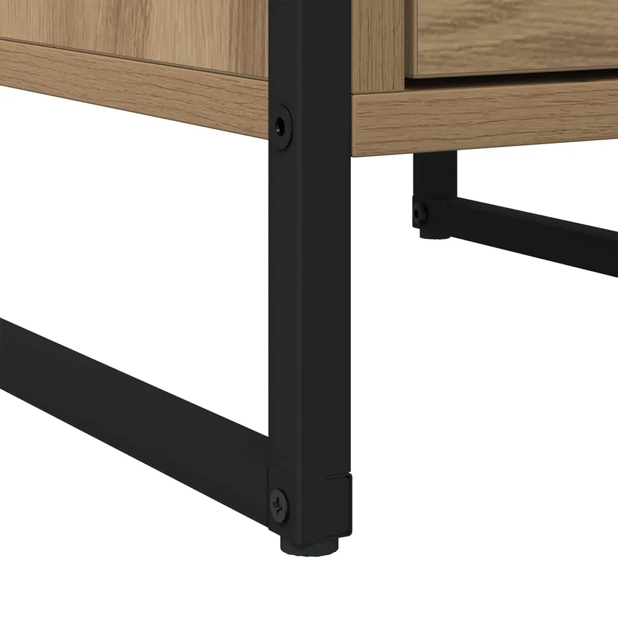 Table de chevet 2 pc Chêne artisan 39,5 x 30 x 50 cm - 11