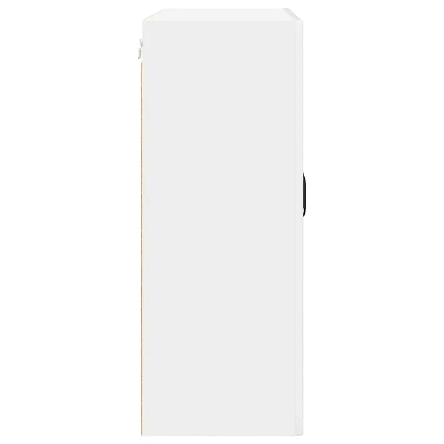 Cabinet en verre mural PORTO Blanc brillant 80 x 31 x 80 cm - 7