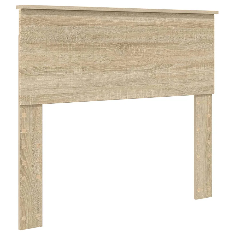 Cadre de lit avec tête de lit Sonoma 100 x 200 cm Pin massif - 6