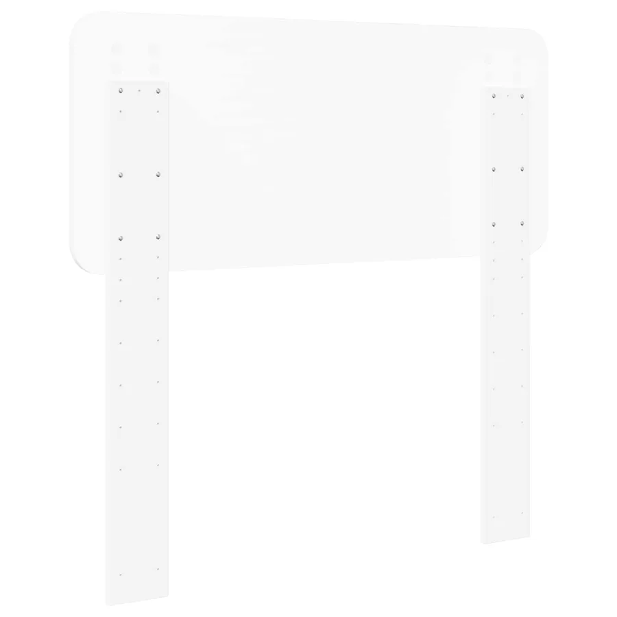 Tête de lit Blanc Bois d'ingénierie - 6
