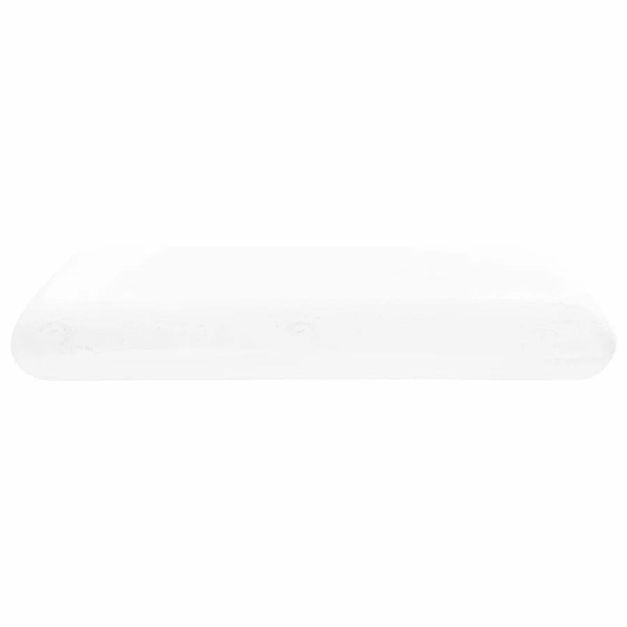Coussin de sommeil Uni Blanc 74 x 39 x 13 cm - 4