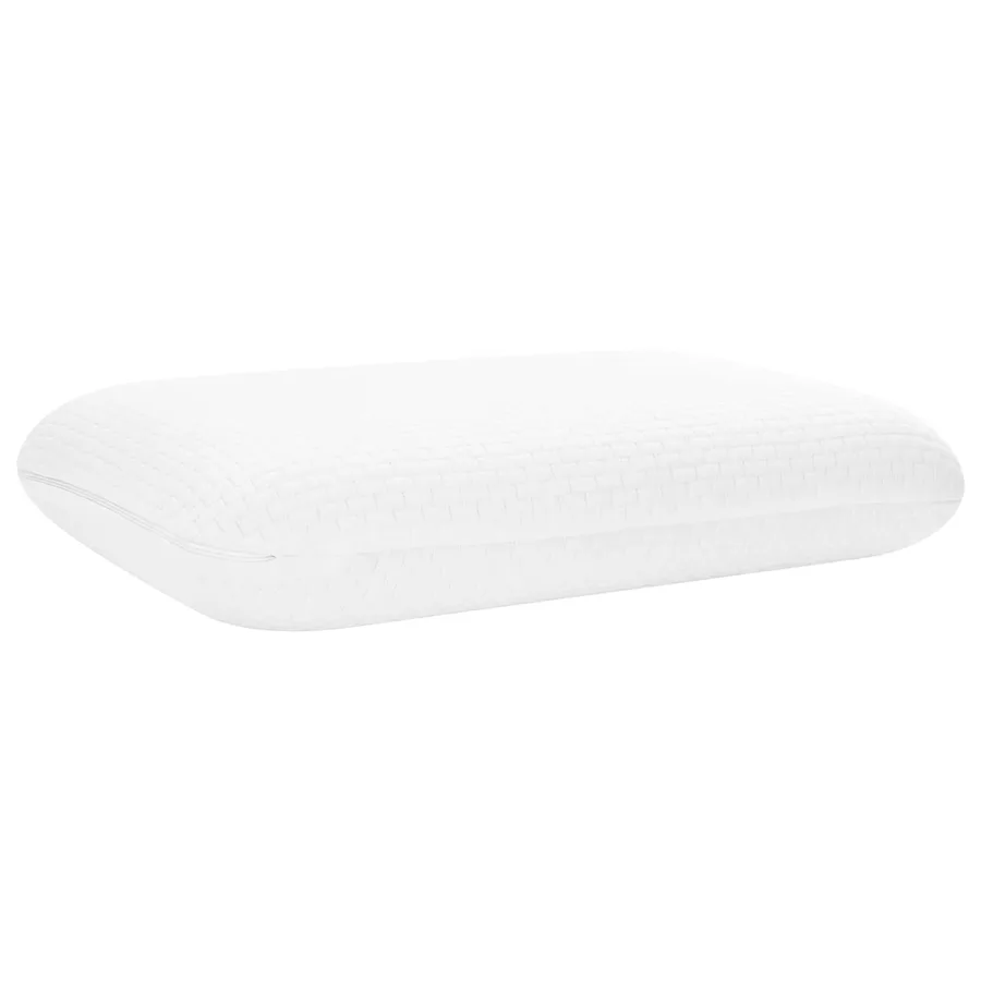 Coussin de sommeil Uni Blanc 74 x 39 x 13 cm - 2