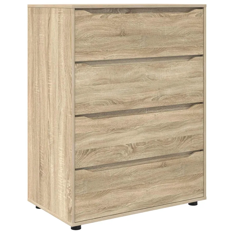 Armoires de rangement Chêne Sonoma 80 x 48 x 105 cm - 2