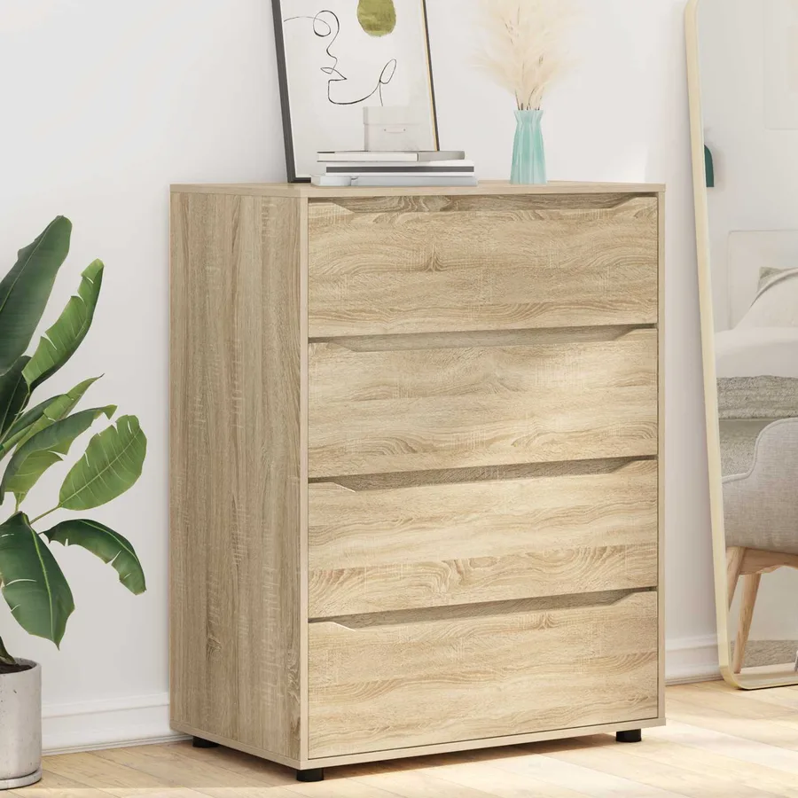 Armoires de rangement Chêne Sonoma 80 x 48 x 105 cm - 6