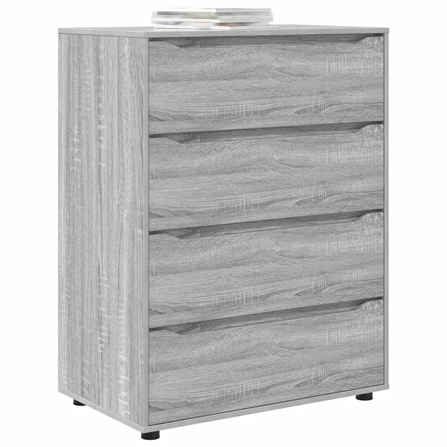 Armoires de rangement Gris Sonoma 80 x 48 x 105 cm - 3