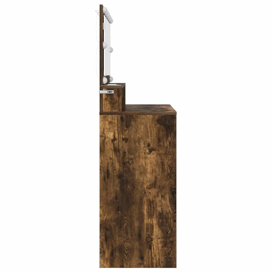 Tables de maquillage pour chambre Chêne fumé 80 x 39,6 x 135 cm - 7