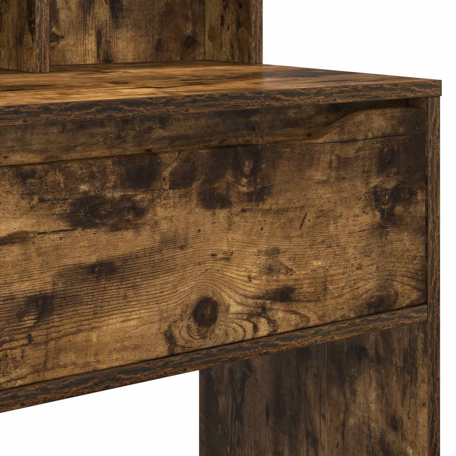 Tables de maquillage pour chambre Chêne fumé 80 x 39,6 x 135 cm - 8