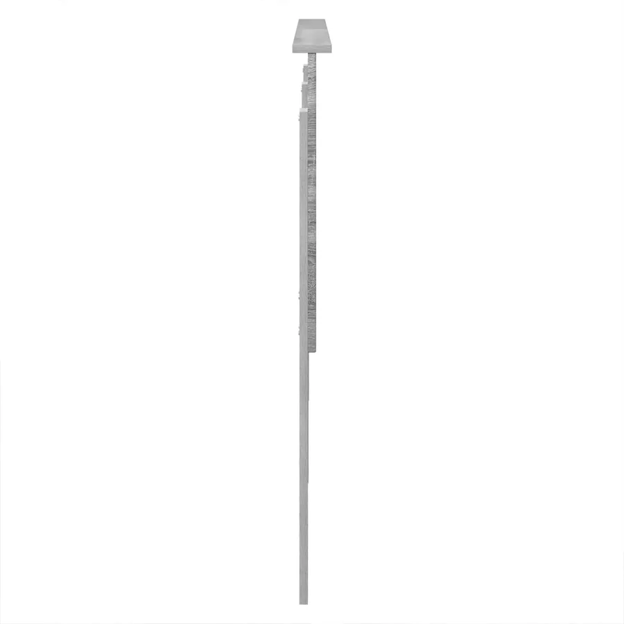 Tête de lit Gris Sonoma 100 cm Bois d’ingénierie - 5