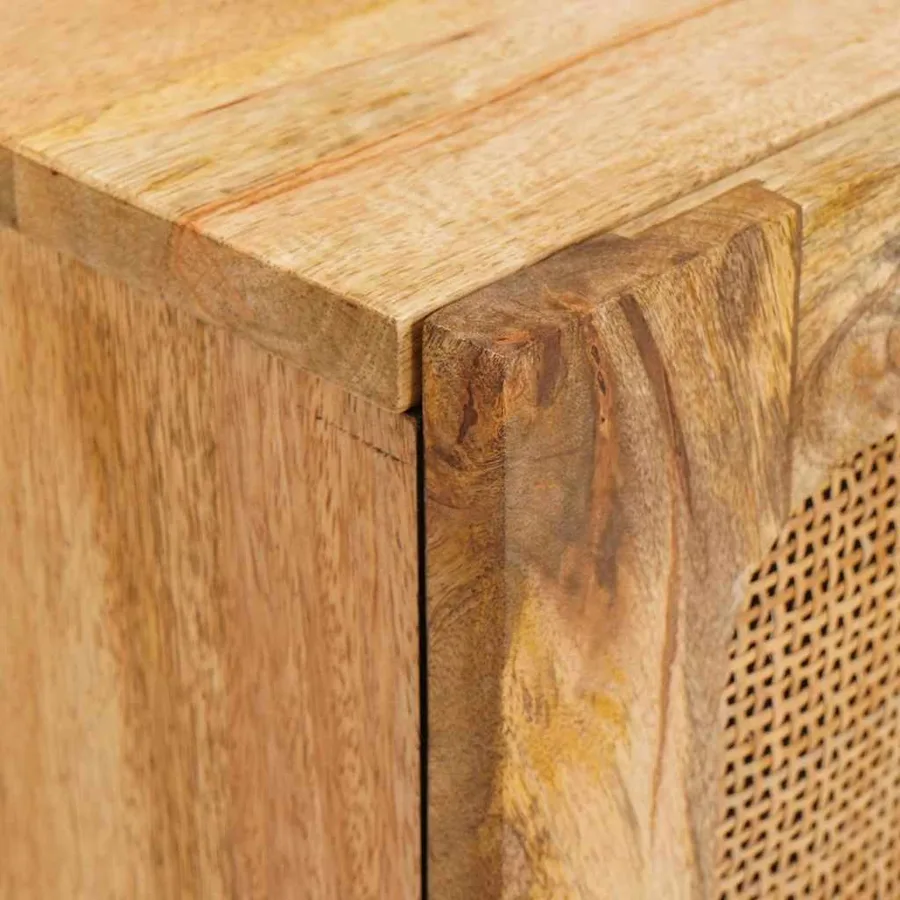 Cabinet de chevet Naturel 40 x 33 x 46 cm - 6