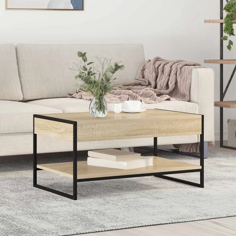 Table basse Sonoma 80 x 50 x 40 cm Bois d'ingénierie