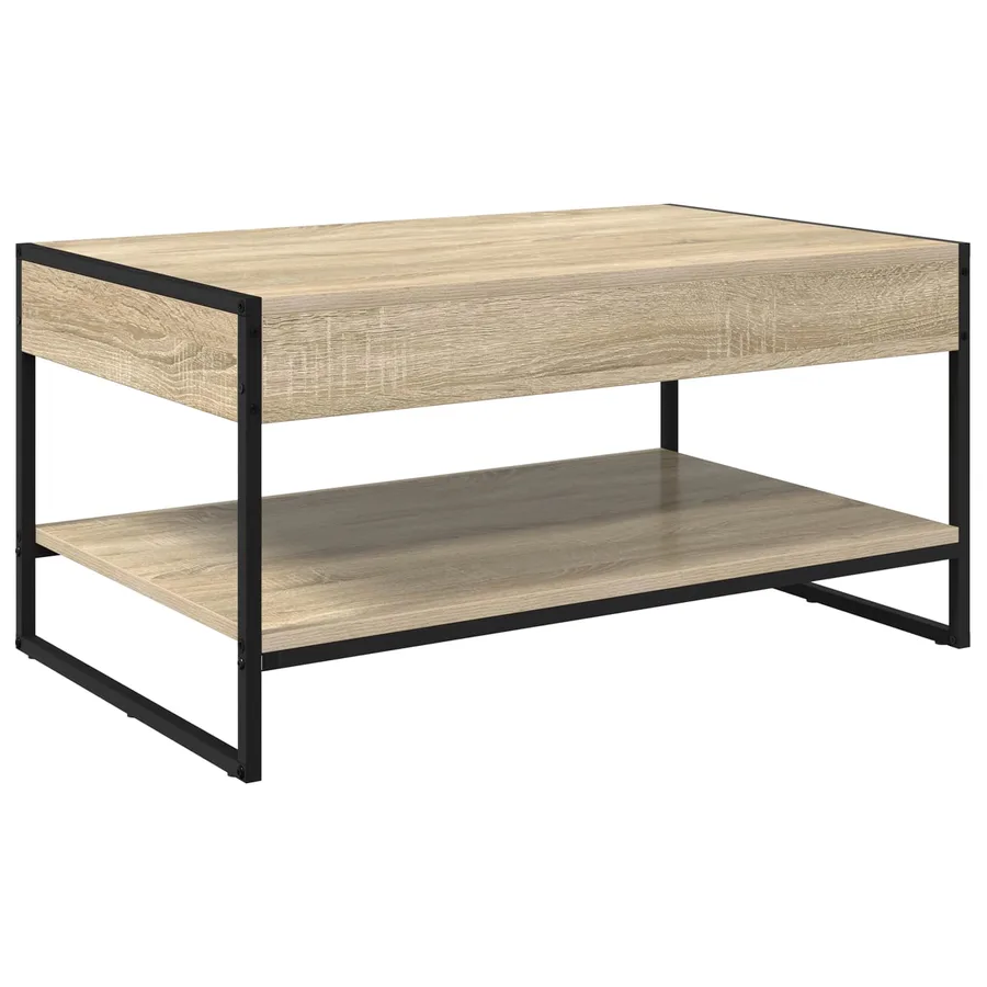 Table basse Sonoma 80 x 50 x 40 cm Bois d'ingénierie - 2