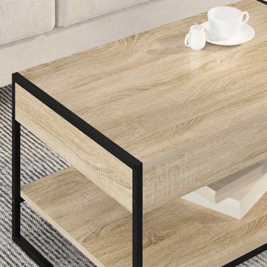 Table basse Sonoma 80 x 50 x 40 cm Bois d'ingénierie - 4