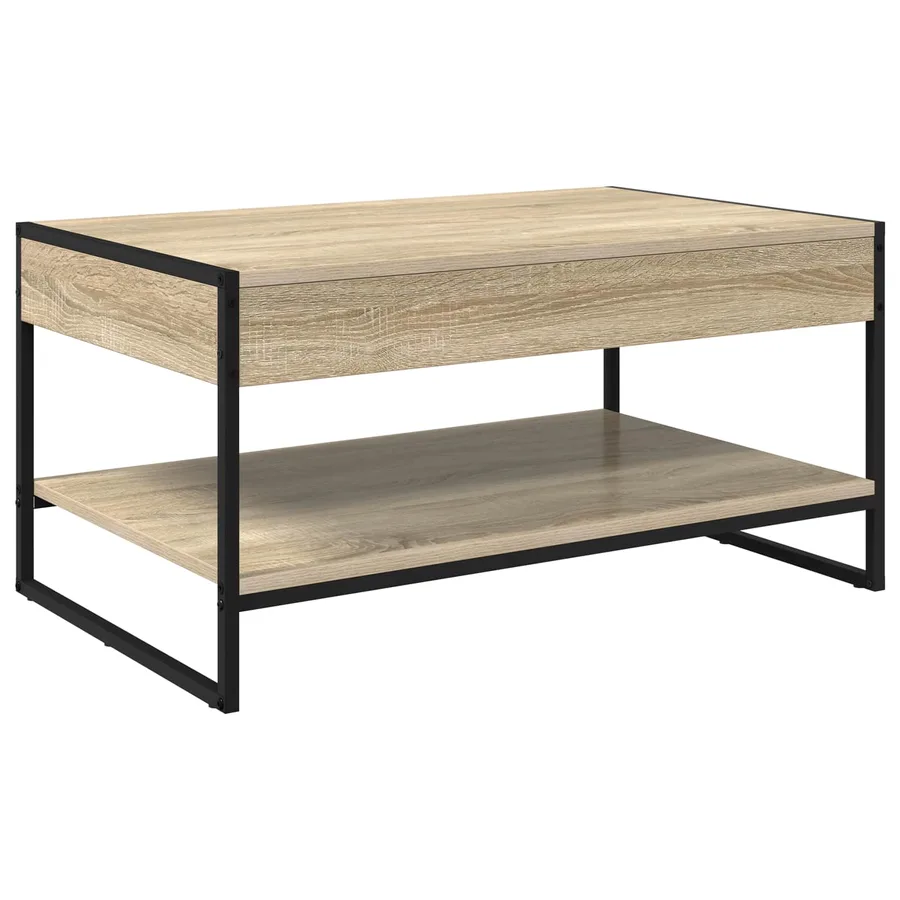 Table basse Sonoma 80 x 50 x 40 cm Bois d'ingénierie - 7