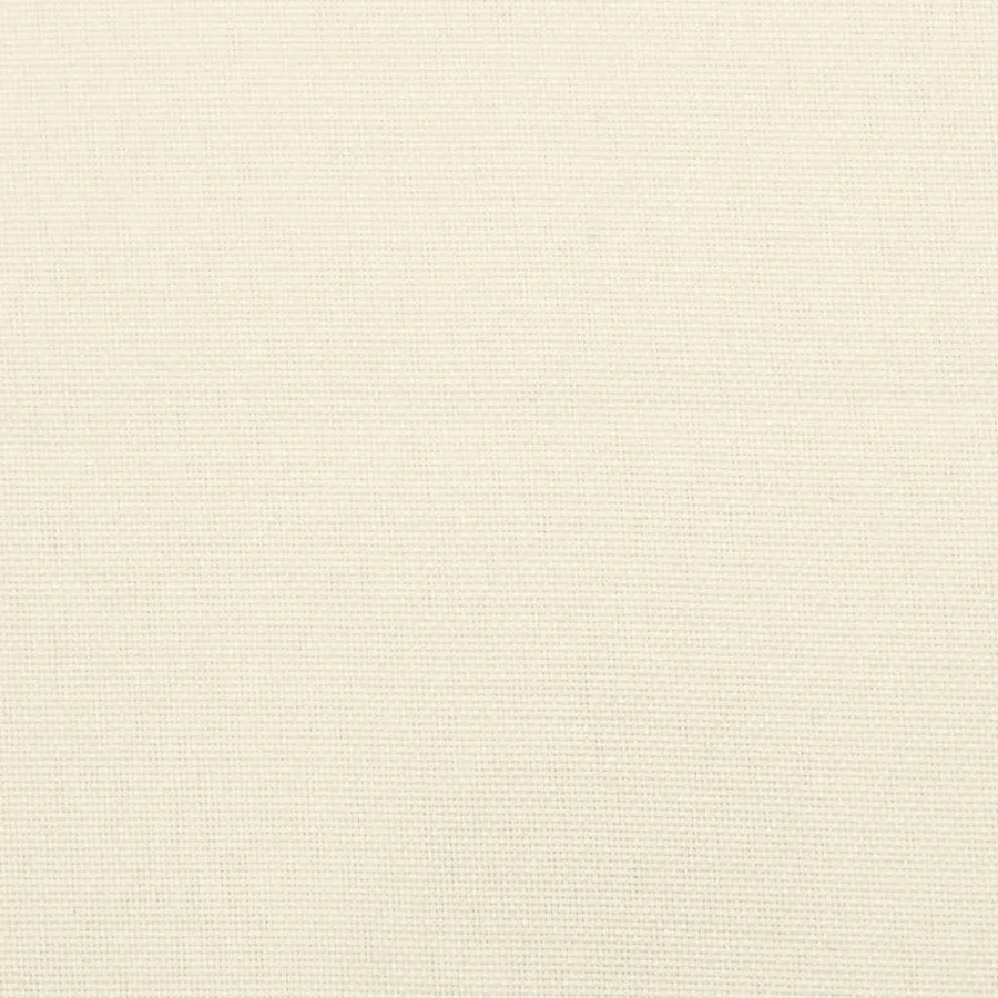 Coussin de banc de jardin blanc crème tissu oxford - 8