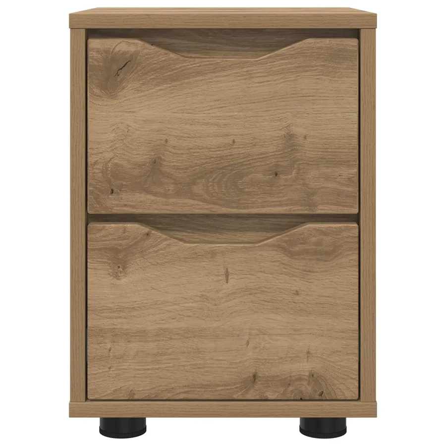 Tables de chevet 2 pc Chêne artisanal 30,5 x 30 x 43 cm - 6