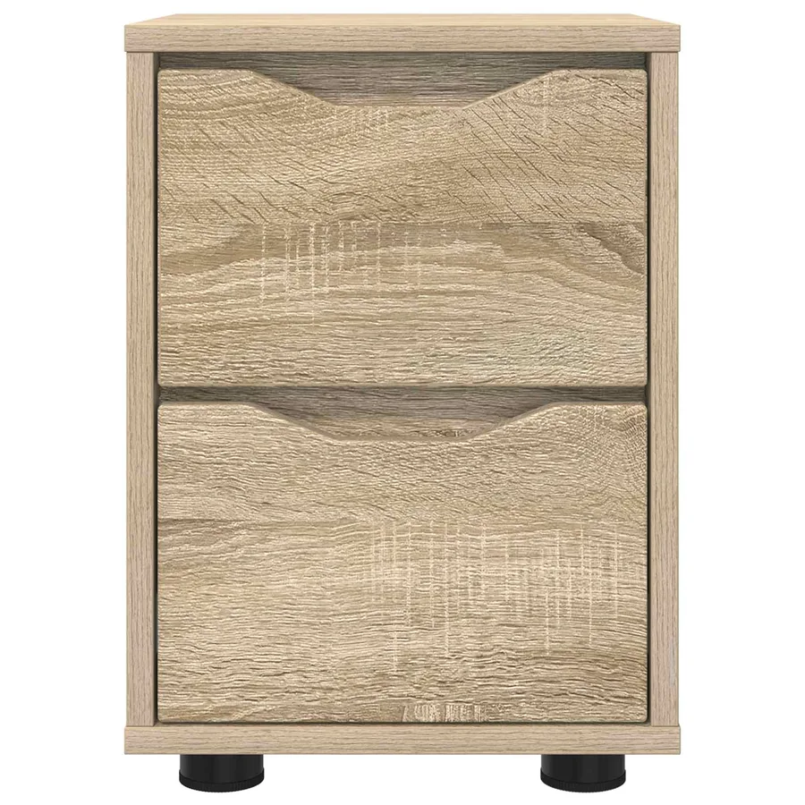 Tables de chevet 2 pcs Chêne Sonoma 30,5 x 30 x 43 cm - 6