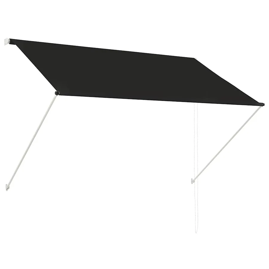 Auvent rétractable 200x150 cm Anthracite - 2