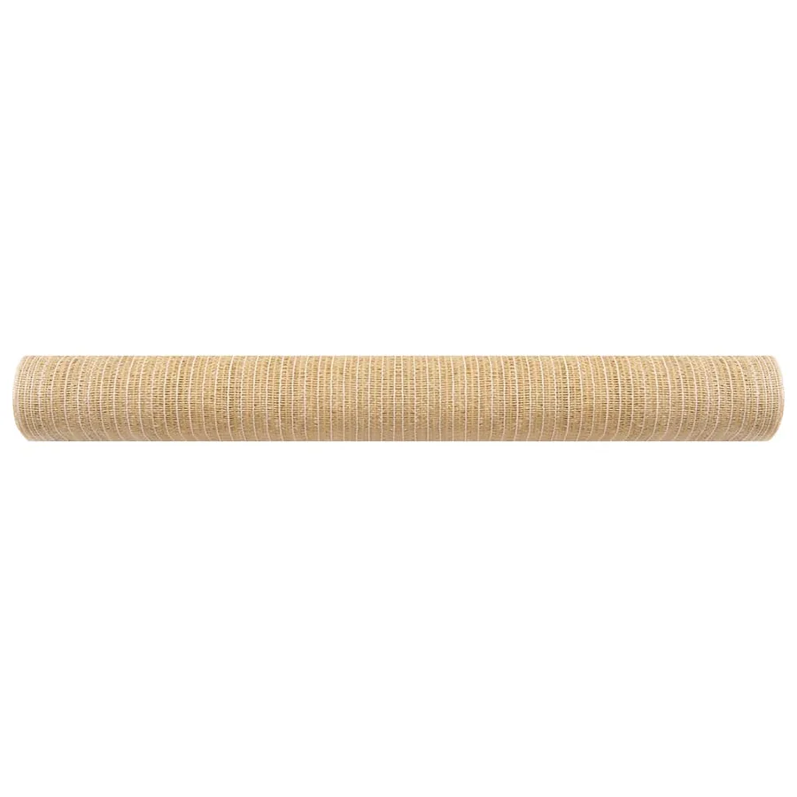Filet brise-vue Beige 1x10 m PEHD 195 g/m² - 3