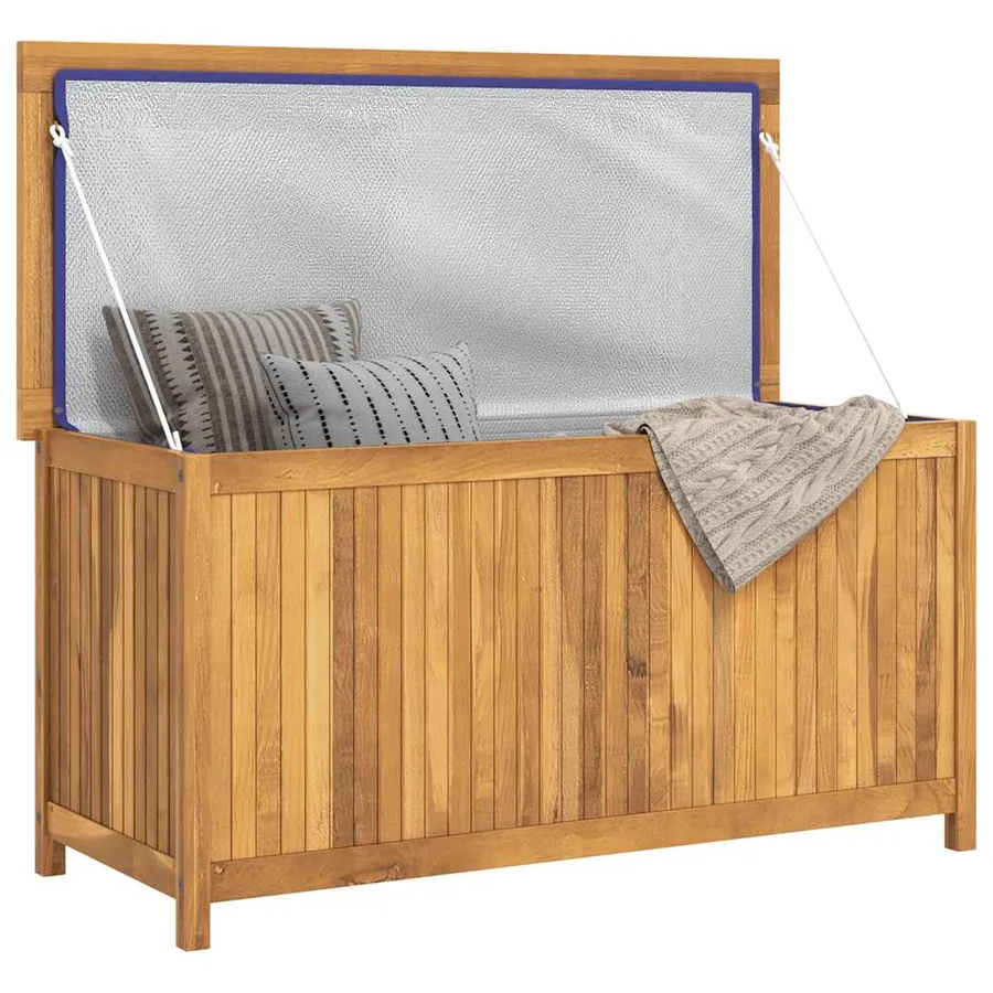 Boîte de jardin 114x50x58 cm Bois massif de teck - 3