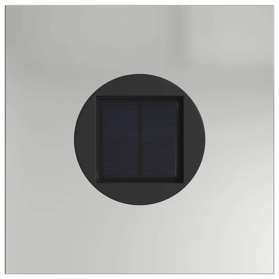 Lumière de chemin LED solaire 2 pcs Blanc chaud 18 x 18 x 50 cm - 7