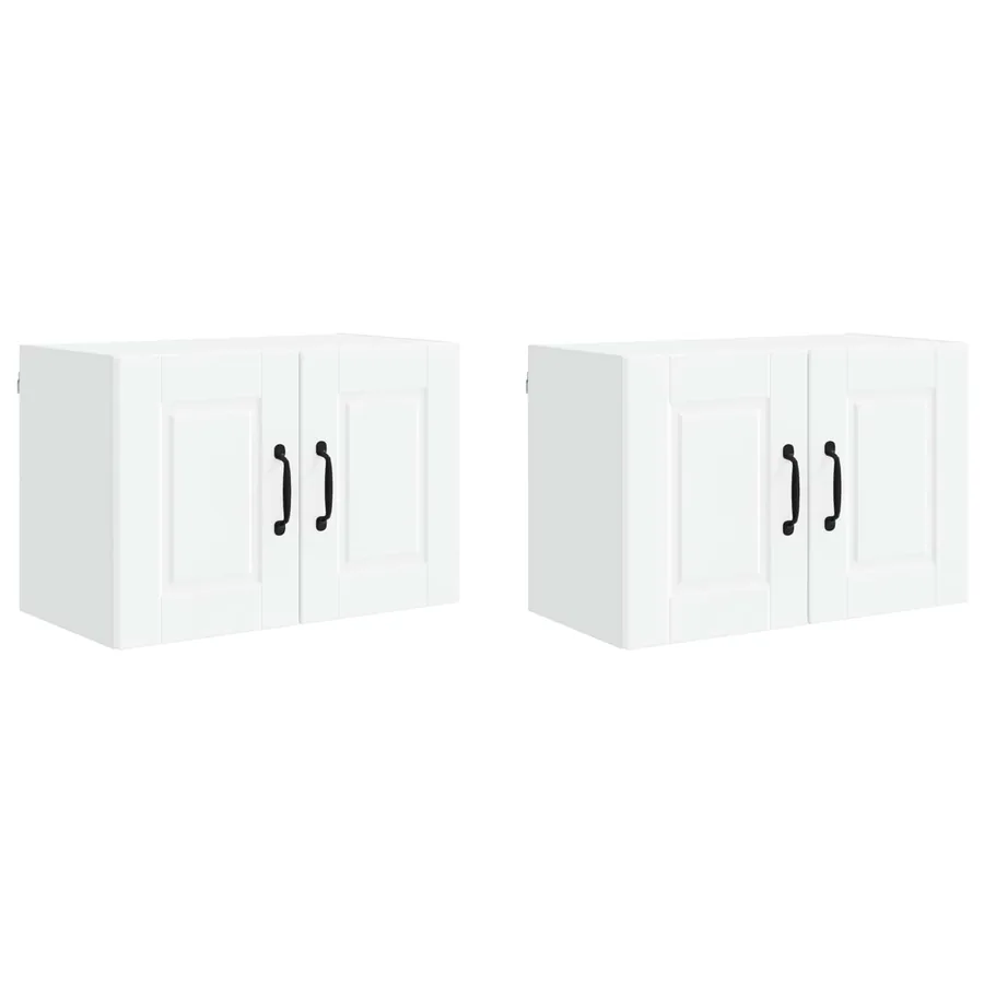 Meuble mural PORTO 2 pcs Blanc 60 x 31 x 40 cm - 2