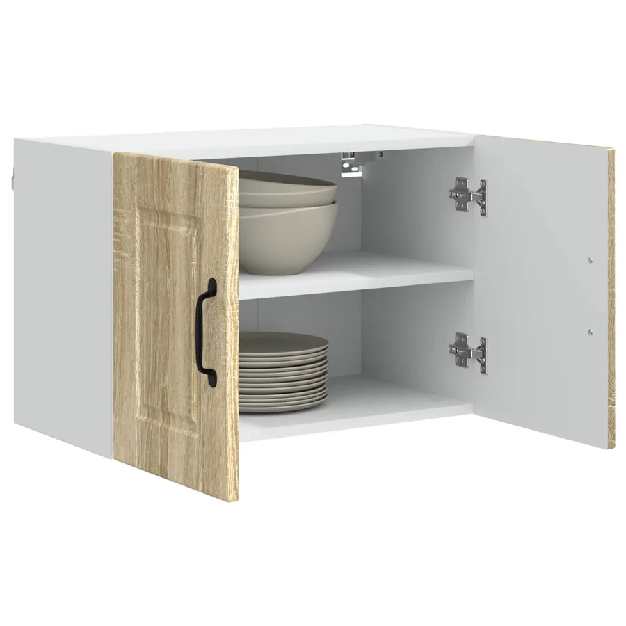Meuble mural PORTO 2 pcs Chêne Sonoma 60 x 31 x 40 cm - 3