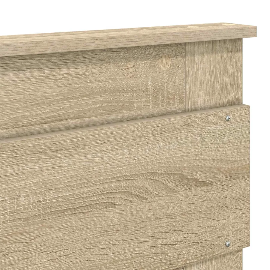 Cadre de lit Sonoma 140 x 200 cm Bois de pin massif - 11