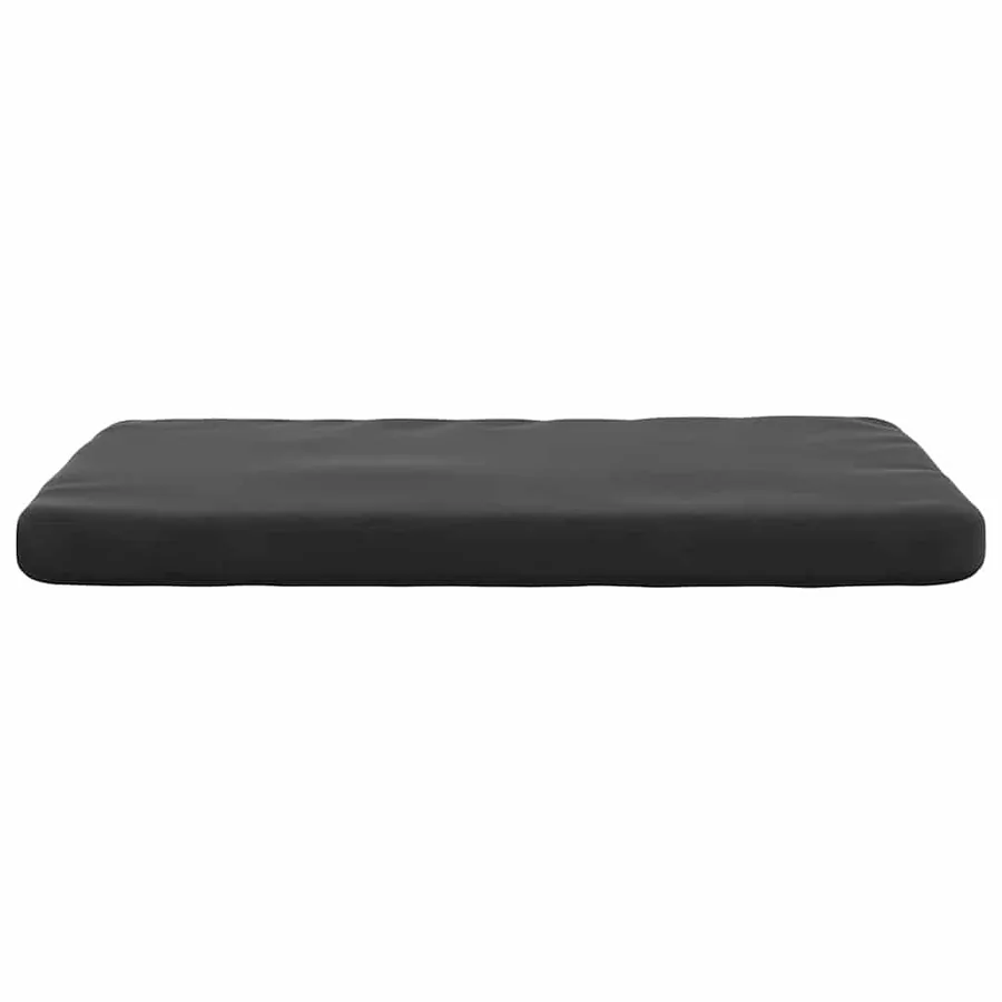 Coussins de siège 4 pcs Noir 40 x 40 x 3 cm Velours - 6