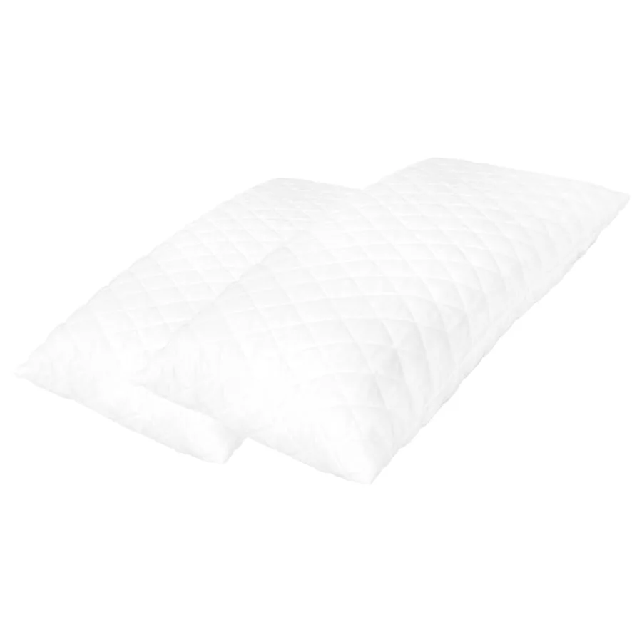Oreillers lot de 2 80x40x14 cm Mousse à mémoire de forme - 4