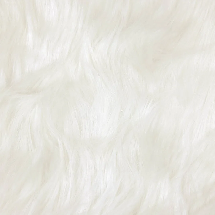 Tapis en fausse TAFALLA Blanc 200 x 280 cm Polyester - 9